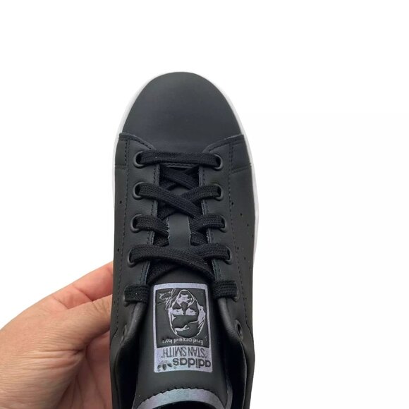 Amazon.com | Adidas Originals Stan Smith Cf I Sneaker  Adidas Youth Boy\'s Stan Smith Sneakers Size 4-4.5 Black Classic Style Lace up